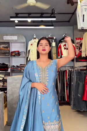 ✨ Royal Elegance Embroidered Suit Set Collection – Grace in Every Shade ✨