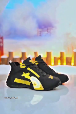 🔥 Urban Pulse Black & Yellow Sneakers – Power Your Every Step 🔥