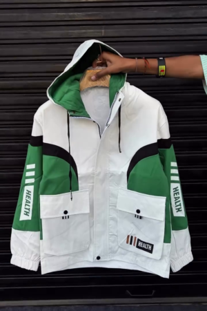 Your ultimate style essential has arrived: the multi-design, multi-color "Health" jacket collection! 🤩