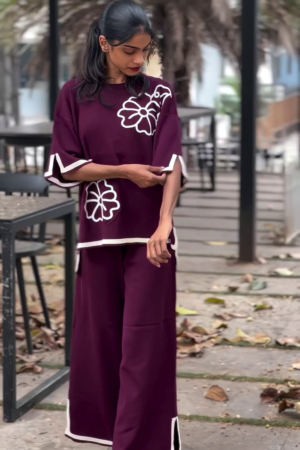 ✨ Effortless Style: T-Shirt & Pant Co-Ord Set