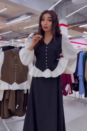 ✨ Effortless Elegance – Stylish Top & Skirt Set for Women ✨