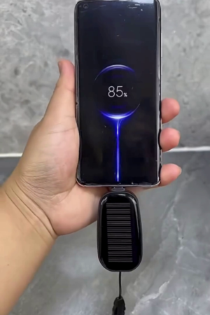 Portable Mini Solar Phone Charger – Emergency Power On The Go