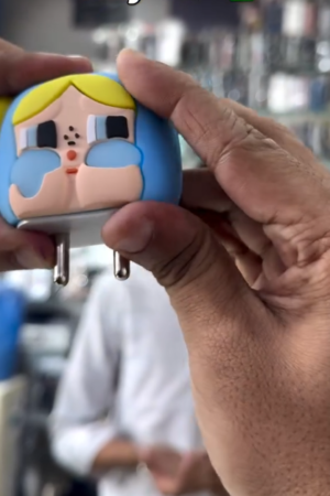 Cute Cartoon Charger Adapter – Fun & Stylish Charging Accessory