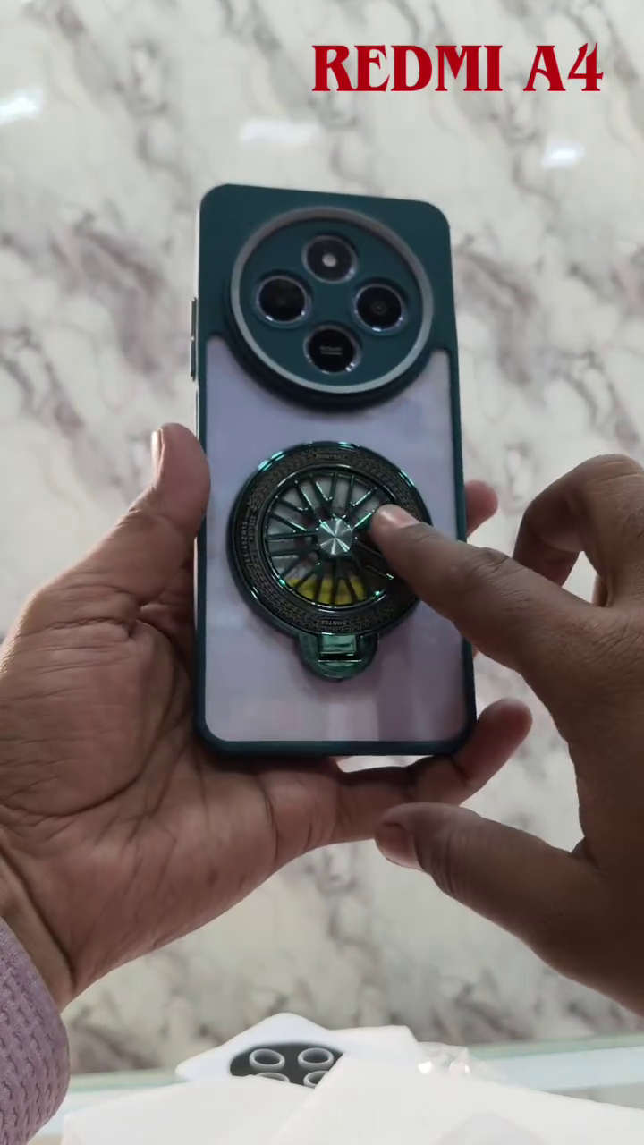 Redmi A4 Luxury Camera Lens Case – Stylish Protective Cover - Image 2