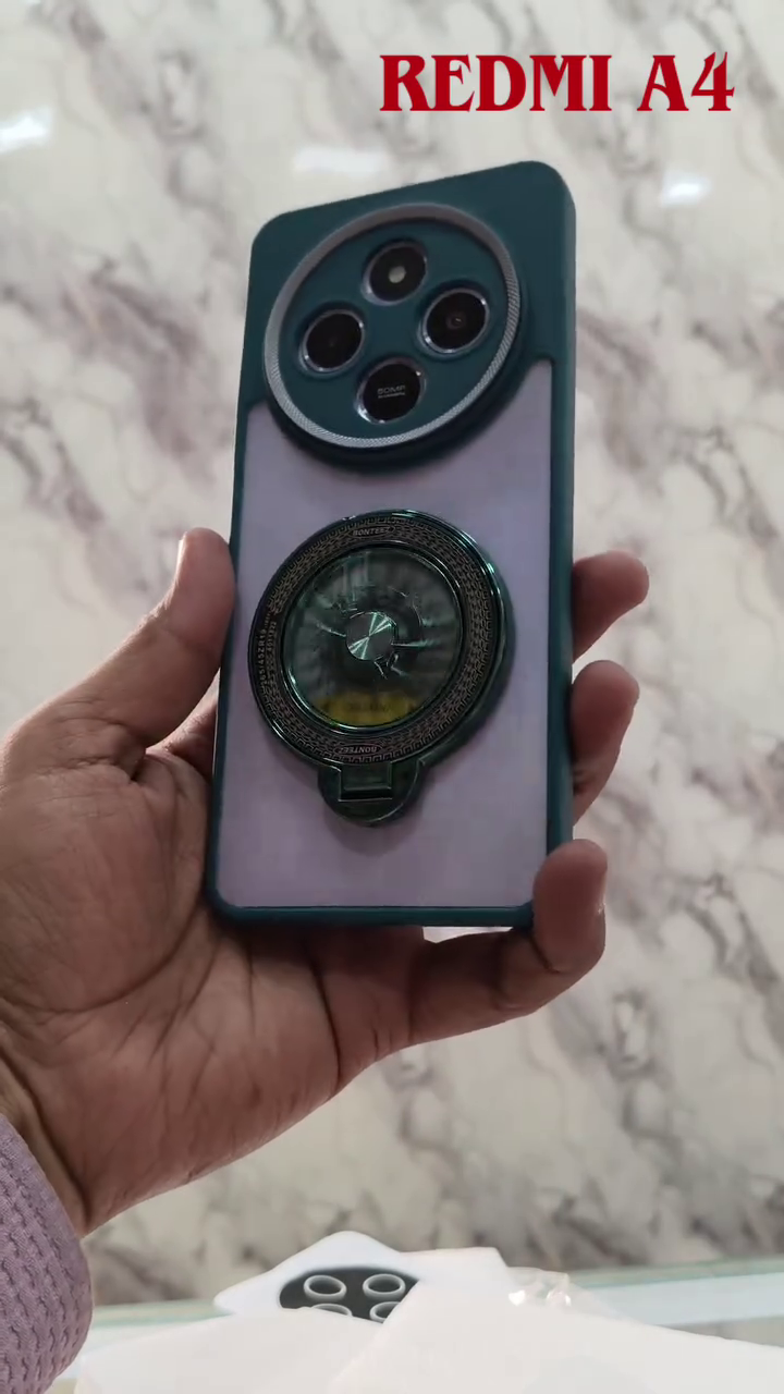 Redmi A4 Luxury Camera Lens Case – Stylish Protective Cover - Image 3