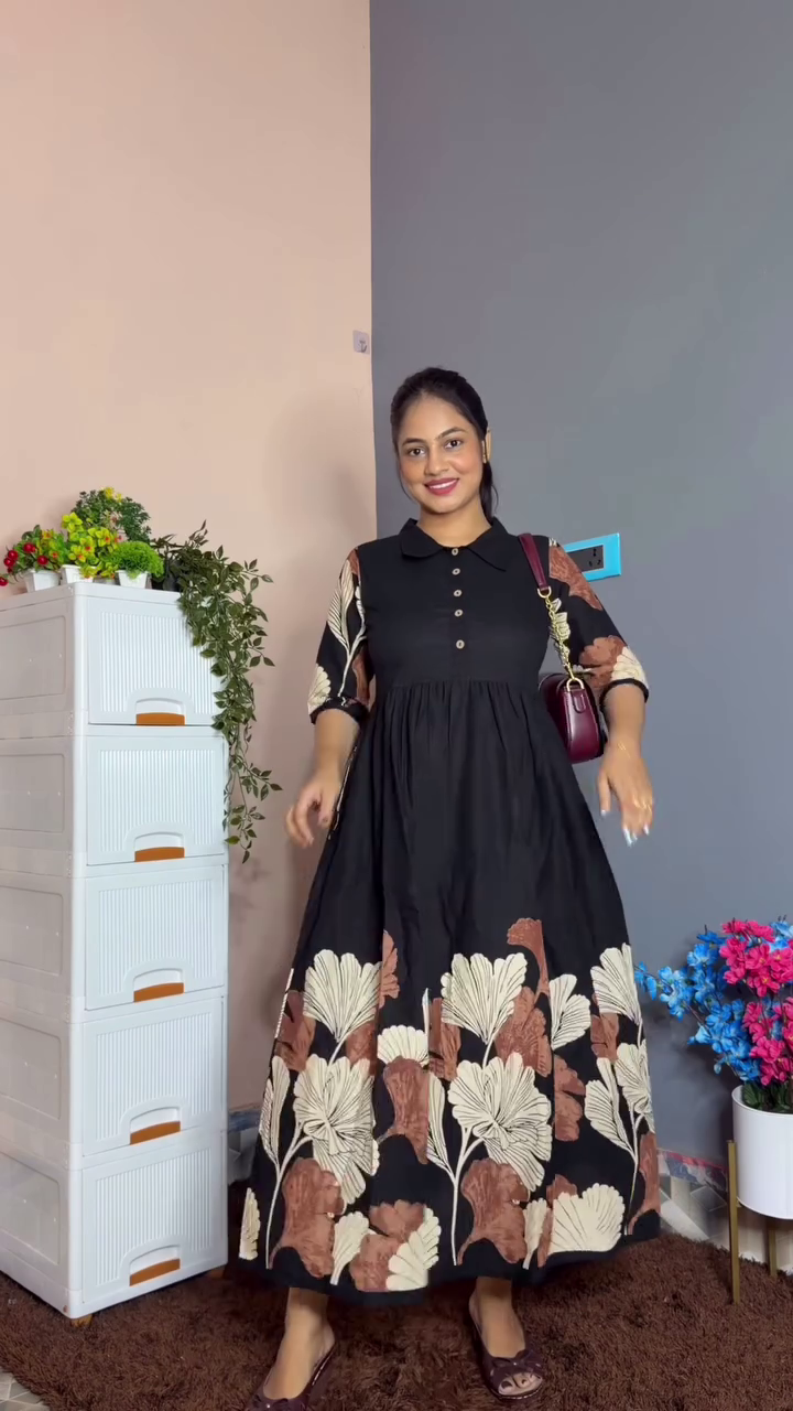 Embrace Timeless Grace with This Elegant Embroidered Maxi Dress for Effortless Everyday Charm