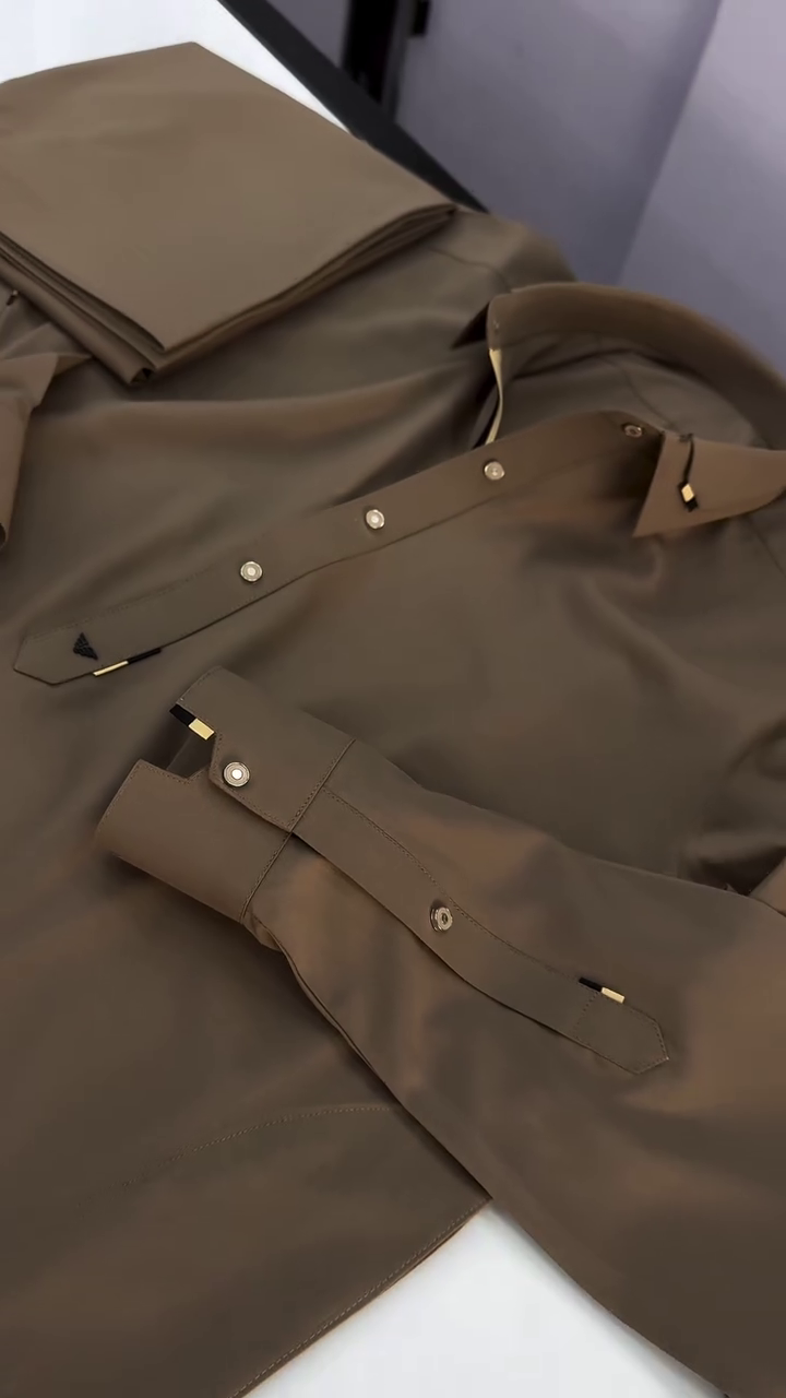Premium Men's Designer Jubba Thobe | Modern Islamic Traditional Wear